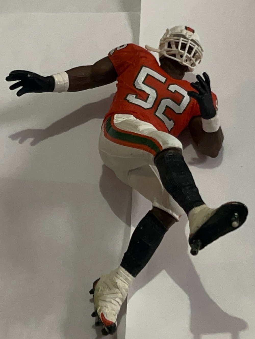 Vintage 2009 McFarlane NCAA Series 1 Ray Lewis Miami Hurricanes Figure Read Desc